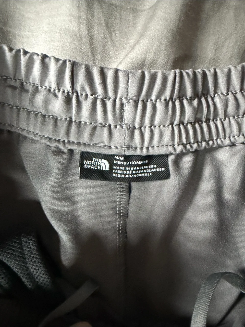 The North Face Men's Light Gray Jogger Sweatpants